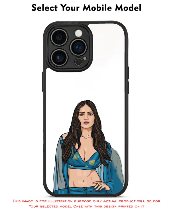 Girl_Illustrated__Design_Printed_Premium_Glossy_Back_Case_Cover_With_Camera_Protection_Mk000069_Bx