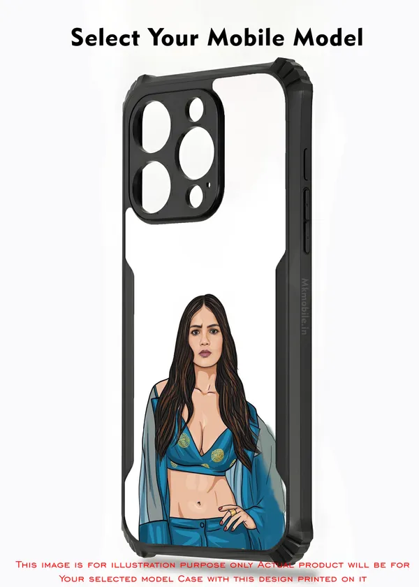 Girl_Illustrated__Design_Printed_Bumper_Glossy_Back_Case_Cover_With_Camera_Protection_Mk000069_Ip