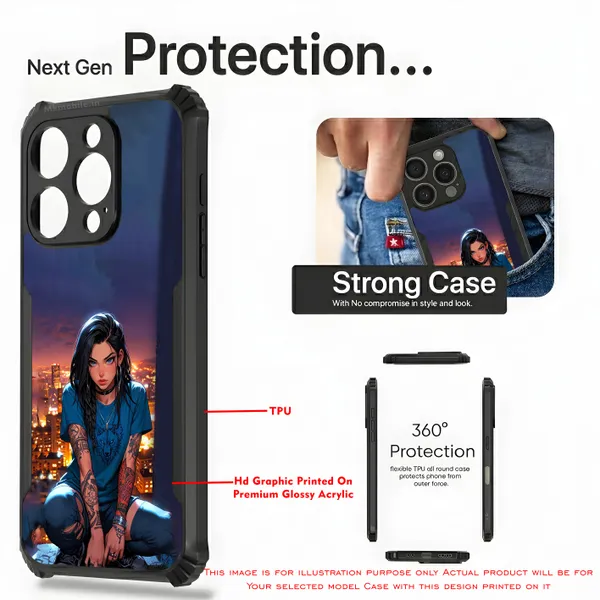 Illustrated_Character_Girl_Design_Printed_Bumper_Glossy_Back_Case_Cover_With_Camera_Protection_Mk000071_Ip