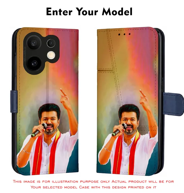 Tvk_Cm_C_Joseph_Vijay_Thalapathy_Design_Printed_Flip_Case_Cover_With_Camera_Protection_Mk000073_Fcuv