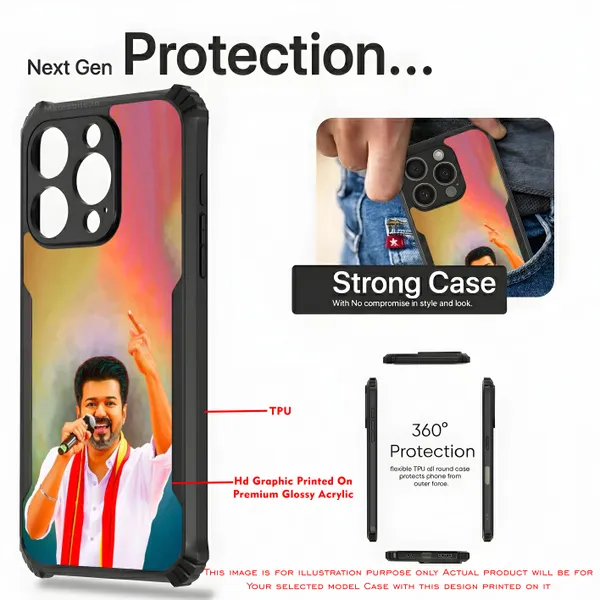 Tvk_Cm_C_Joseph_Vijay_Thalapathy_Design_Printed_Bumper_Glossy_Back_Case_Cover_With_Camera_Protection_Mk000073_Ip