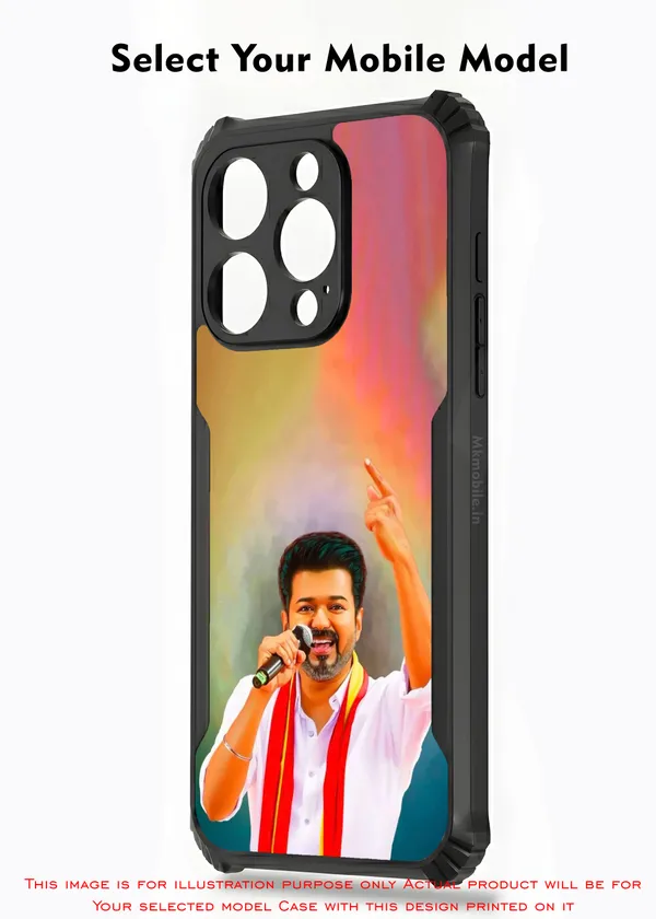Tvk_Cm_C_Joseph_Vijay_Thalapathy_Design_Printed_Bumper_Glossy_Back_Case_Cover_With_Camera_Protection_Mk000073_Ip