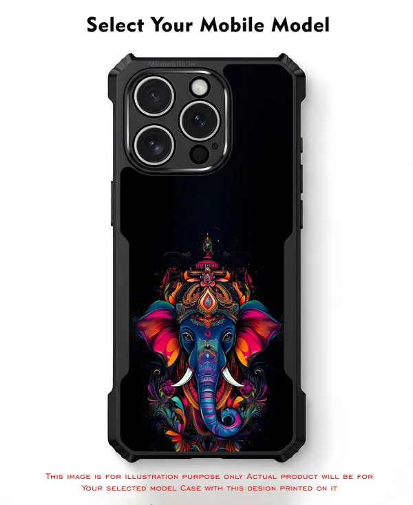 Colorful_Elephant_Ganapathy_Vinayagar_Design_Printed_Bumper_Glossy_Back_Case_Cover_With_Camera_Protection_Mk000074_Ip