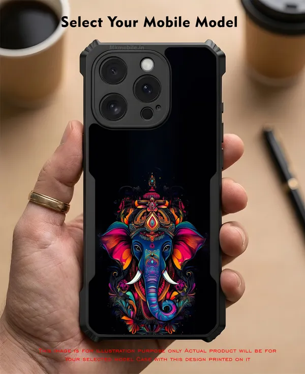 Colorful_Elephant_Ganapathy_Vinayagar_Design_Printed_Bumper_Glossy_Back_Case_Cover_With_Camera_Protection_Mk000074_Ip