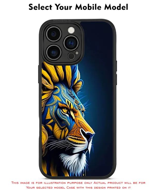 Blue_And_Yellow_Artistic_Lion_Design_Printed_Premium_Glossy_Back_Case_Cover_With_Camera_Protection_Mk000075_Bx