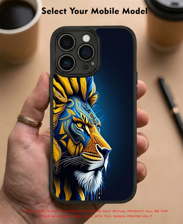 Blue_And_Yellow_Artistic_Lion_Design_Printed_Premium_Glossy_Back_Case_Cover_With_Camera_Protection_Mk000075_Bx