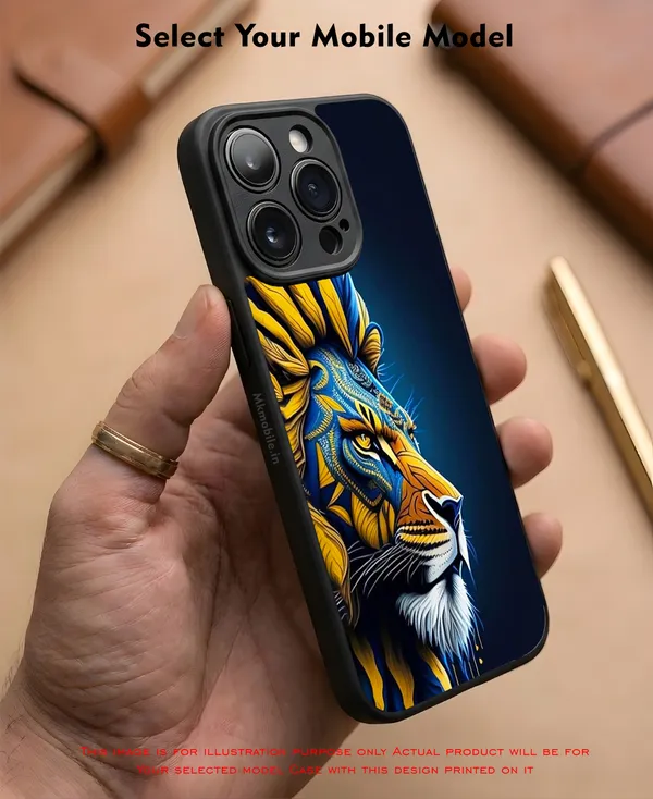Blue_And_Yellow_Artistic_Lion_Design_Printed_Premium_Glossy_Back_Case_Cover_With_Camera_Protection_Mk000075_Bx