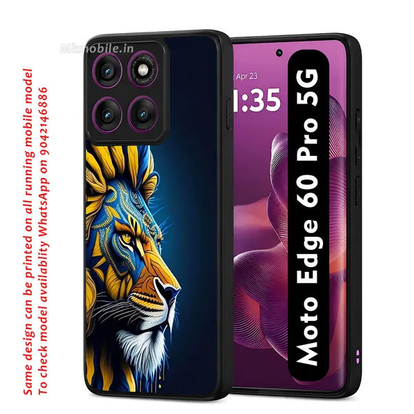 Blue_And_Yellow_Artistic_Lion_Design_Printed_Premium_Glossy_Back_Case_Cover_With_Camera_Protection_For_Moto_Edge_60_Pro_5G_Mk000075_Bx