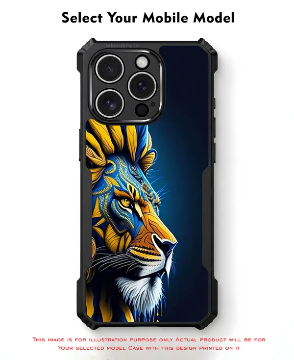 Blue_And_Yellow_Artistic_Lion_Design_Printed_Bumper_Glossy_Back_Case_Cover_With_Camera_Protection_Mk000075_Ip