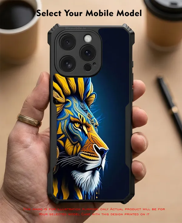 Blue_And_Yellow_Artistic_Lion_Design_Printed_Bumper_Glossy_Back_Case_Cover_With_Camera_Protection_Mk000075_Ip