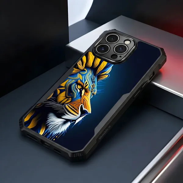 Blue_And_Yellow_Artistic_Lion_Design_Printed_Bumper_Glossy_Back_Case_Cover_With_Camera_Protection_Mk000075_Ip