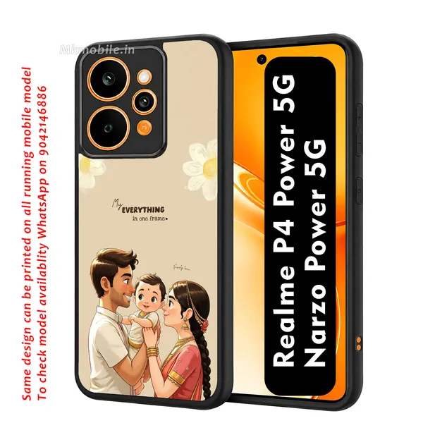 Beige_Illustrated_Family_Theme_Design_Printed_Premium_Glossy_Back_Case_Cover_With_Camera_Protection_For_Realme_P4_Power_5G_/_Narzo_Power_5G_Mk000078_Bx