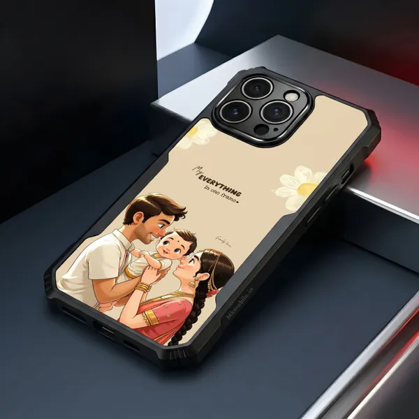 Beige_Illustrated_Family_Theme_Design_Printed_Bumper_Glossy_Back_Case_Cover_With_Camera_Protection_Mk000078_Ip