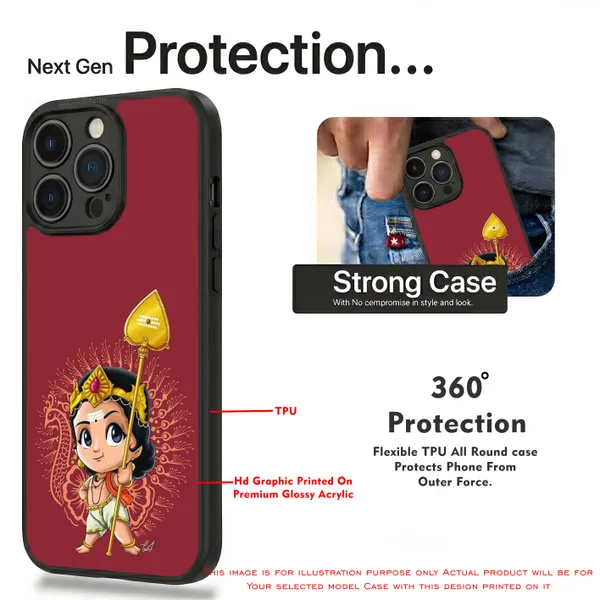 Murugan_Maroon_Design_Printed_Premium_Glossy_Back_Case_Cover_With_Camera_Protection_Mk000079_Bx