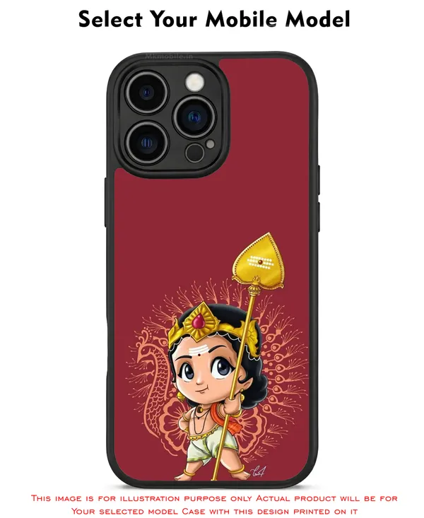 Murugan_Maroon_Design_Printed_Premium_Glossy_Back_Case_Cover_With_Camera_Protection_Mk000079_Bx