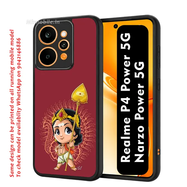 Murugan_Maroon_Design_Printed_Premium_Glossy_Back_Case_Cover_With_Camera_Protection_For_Realme_P4_Power_5G_/_Narzo_Power_5G_Mk000079_Bx