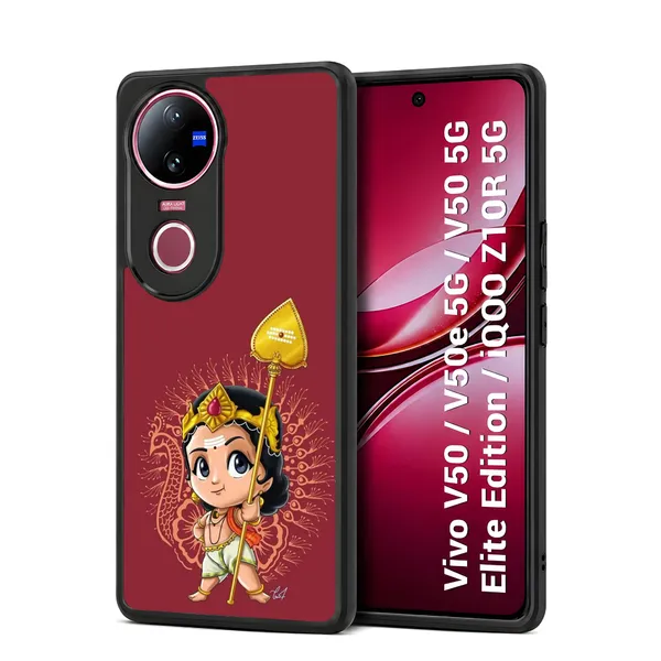 Murugan_Maroon_Design_Printed_Premium_Glossy_Back_Case_Cover_With_Camera_Protection_For_Vivo_V50_/_V50e_/_V50_5g_Elite_Edition_/_iQOO_Z10r_5g_Mk000079_Bx
