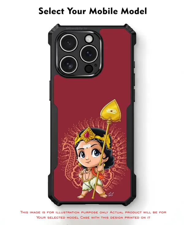 Murugan_Maroon_Design_Printed_Bumper_Glossy_Back_Case_Cover_With_Camera_Protection_Mk000079_Ip