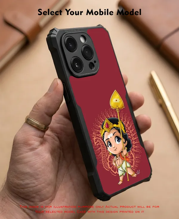 Murugan_Maroon_Design_Printed_Bumper_Glossy_Back_Case_Cover_With_Camera_Protection_Mk000079_Ip