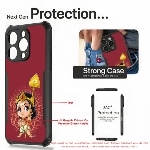 Murugan_Maroon_Design_Printed_Bumper_Glossy_Back_Case_Cover_With_Camera_Protection_Mk000079_Ip