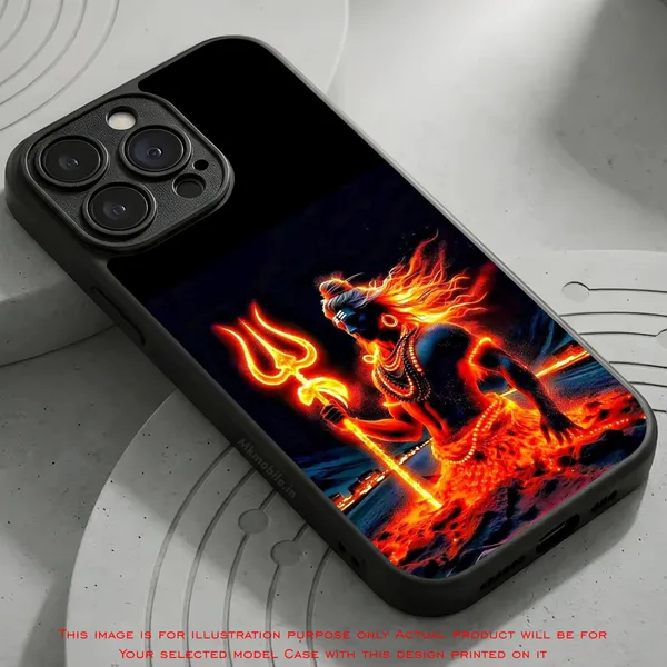 Fiery_Lord_Shiva_Trishul__Design_Printed_Premium_Glossy_Back_Case_Cover_With_Camera_Protection_Mk000083_Bx