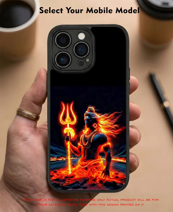 Fiery_Lord_Shiva_Trishul__Design_Printed_Premium_Glossy_Back_Case_Cover_With_Camera_Protection_Mk000083_Bx