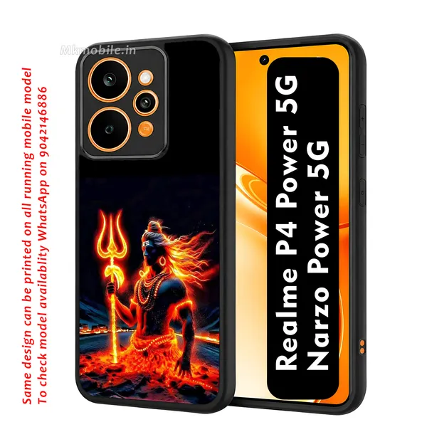 Fiery_Lord_Shiva_Trishul_Design_Printed_Premium_Glossy_Back_Case_Cover_With_Camera_Protection_For_Realme_P4_Power_5G_/_Narzo_Power_5G_Mk000083_Bx