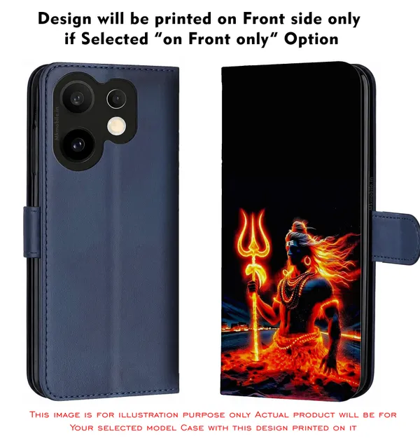 Fiery_Lord_Shiva_Trishul__Design_Printed_Flip_Case_Cover_With_Camera_Protection_Mk000083_Fcuv