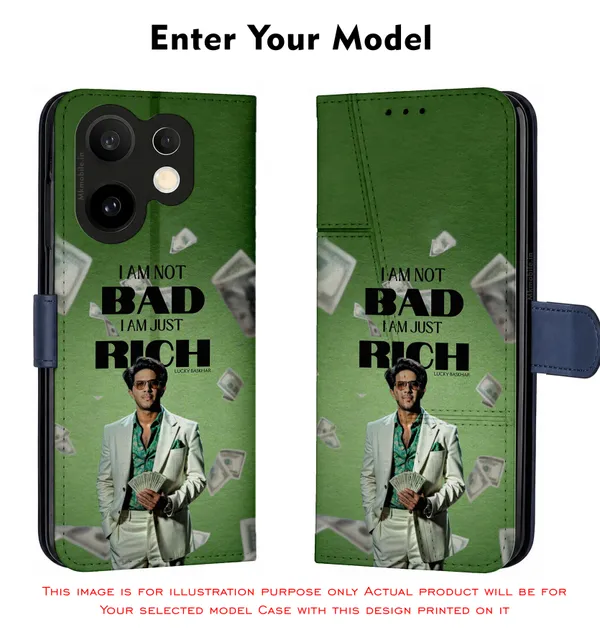 I_Am_Not_Bad_I_Am_Just_Rich_Design_Printed_Flip_Case_Cover_With_Camera_Protection_Mk000084_Fcuv