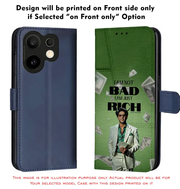 I_Am_Not_Bad_I_Am_Just_Rich_Design_Printed_Flip_Case_Cover_With_Camera_Protection_Mk000084_Fcuv