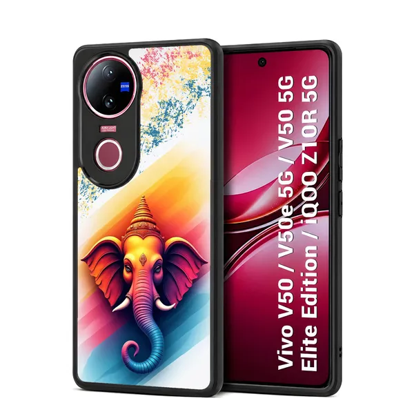 Colorful_Ganesha_Artistic_Design_Printed_Premium_Glossy_Back_Case_Cover_With_Camera_Protection_For_Vivo_V50_/_V50e_/_V50_5g_Elite_Edition_/_iQOO_Z10r_5g_Mk000085_Bx