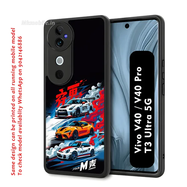 Power_Sports_Car_Design_Printed_Premium_Glossy_Back_Case_Cover_With_Camera_Protection_For_Vivo_V40_5G_/_V40_Pro_5G_/_T3_Ultra_5G_Mk000087_Bx