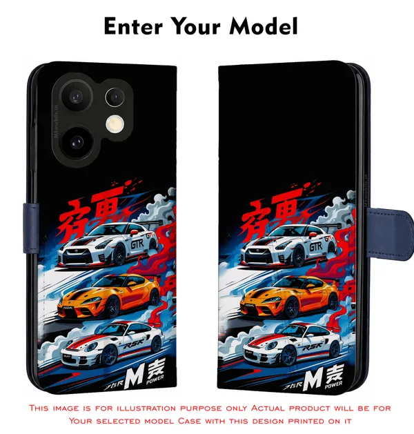 Power_Sports_Car_Design_Printed_Flip_Case_Cover_With_Camera_Protection_Mk000087_Fcuv