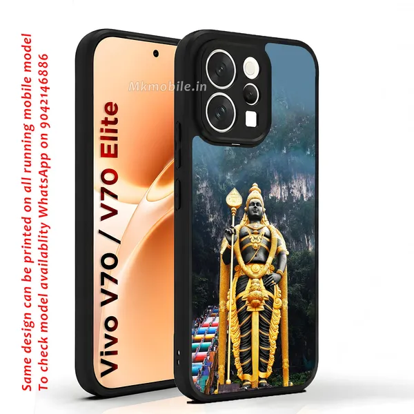 Lord_Murugan_Statue_Scenic_Mountain_Design_Printed_Premium_Glossy_Back_Case_Cover_With_Camera_Protection_For_Vivo_V70_5G_/_V70_5G_Elite_Mk000088_Bx