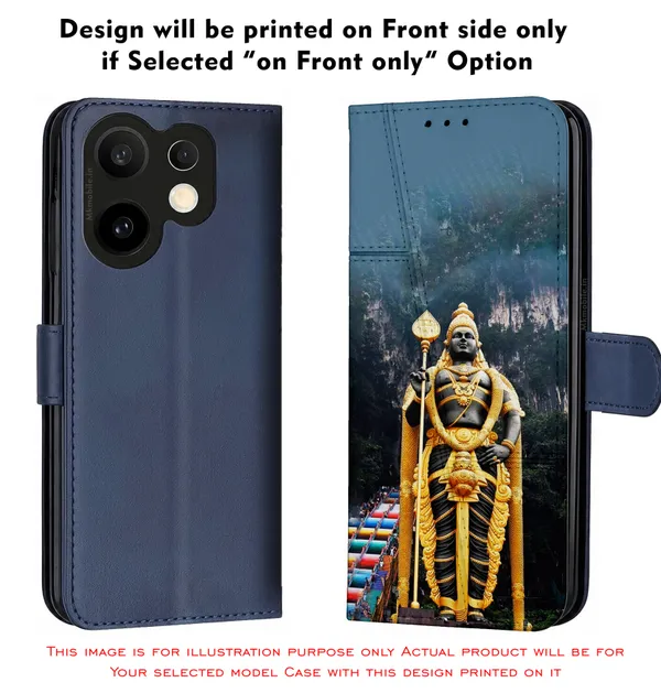 Lord_Murugan_Statue_Scenic_Mountain_Design_Printed_Flip_Case_Cover_With_Camera_Protection_Mk000088_Fcuv