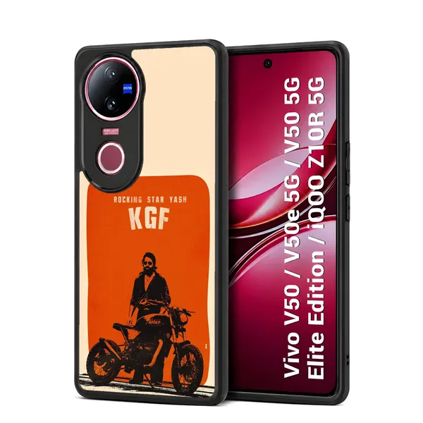 Kgf_Rocking_Star_Yash_Beige_Design_Printed_Premium_Glossy_Back_Case_Cover_With_Camera_Protection_For_Vivo_V50_/_V50e_/_V50_5g_Elite_Edition_/_iQOO_Z10r_5g_Mk000089_Bx