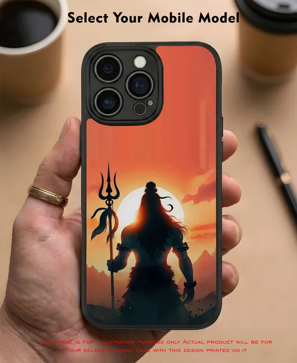 Lord_Shiva_Sunset_Silhouette_Design_Printed_Premium_Glossy_Back_Case_Cover_With_Camera_Protection_Mk000091_Bx