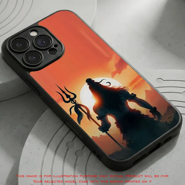 Lord_Shiva_Sunset_Silhouette_Design_Printed_Premium_Glossy_Back_Case_Cover_With_Camera_Protection_Mk000091_Bx