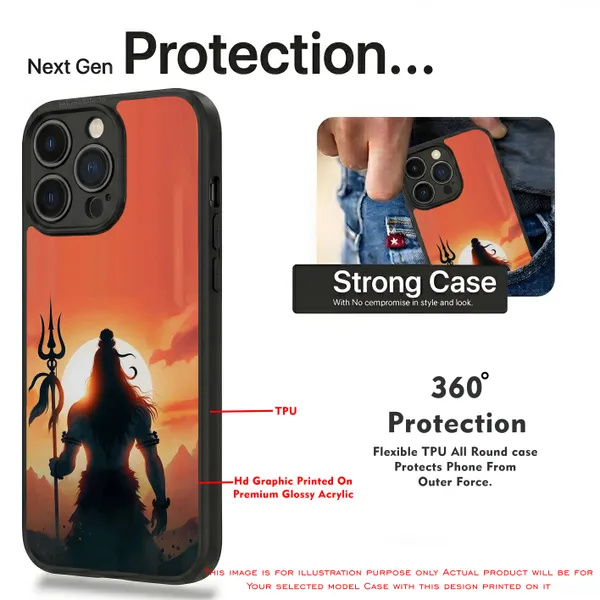 Lord_Shiva_Sunset_Silhouette_Design_Printed_Premium_Glossy_Back_Case_Cover_With_Camera_Protection_Mk000091_Bx