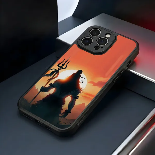 Lord_Shiva_Sunset_Silhouette_Design_Printed_Premium_Glossy_Back_Case_Cover_With_Camera_Protection_Mk000091_Bx