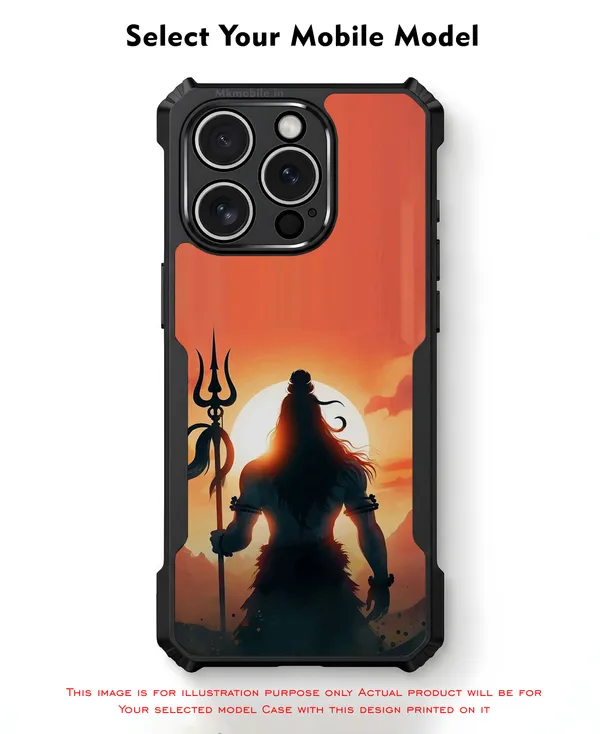 Lord_Shiva_Sunset_Silhouette_Design_Printed_Bumper_Glossy_Back_Case_Cover_With_Camera_Protection_Mk000091_Ip