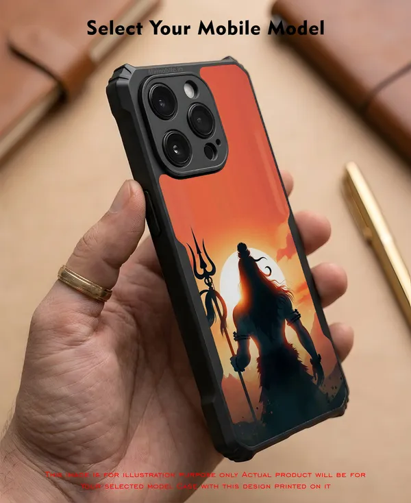 Lord_Shiva_Sunset_Silhouette_Design_Printed_Bumper_Glossy_Back_Case_Cover_With_Camera_Protection_Mk000091_Ip