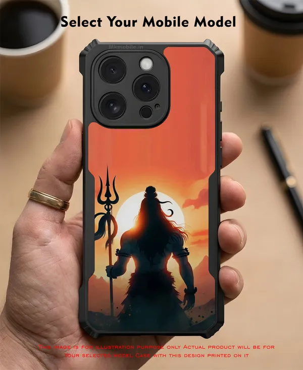 Lord_Shiva_Sunset_Silhouette_Design_Printed_Bumper_Glossy_Back_Case_Cover_With_Camera_Protection_Mk000091_Ip