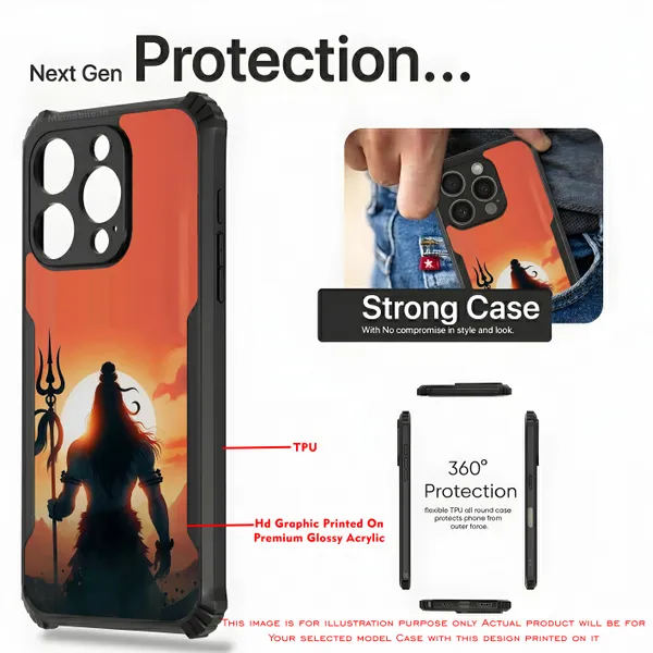 Lord_Shiva_Sunset_Silhouette_Design_Printed_Bumper_Glossy_Back_Case_Cover_With_Camera_Protection_Mk000091_Ip