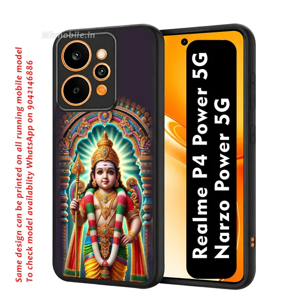 Lord_Murugan_Divine_Design_Printed_Premium_Glossy_Back_Case_Cover_With_Camera_Protection_For_Realme_P4_Power_5G_/_Narzo_Power_5G_Mk000098_Bx