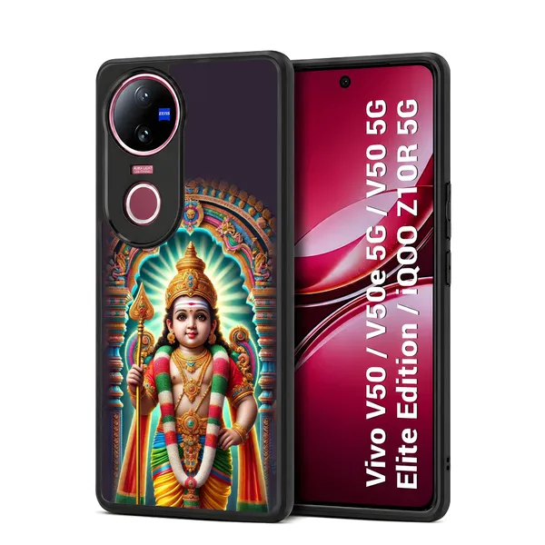 Lord_Murugan_Divine_Design_Printed_Premium_Glossy_Back_Case_Cover_With_Camera_Protection_For_Vivo_V50_/_V50e_/_V50_5g_Elite_Edition_/_iQOO_Z10r_5g_Mk000098_Bx
