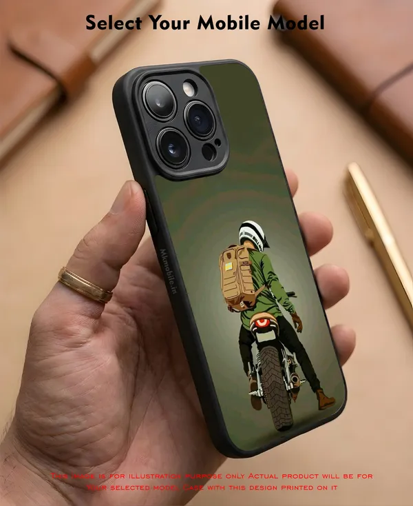 Biker_Illustration_Design_Printed_Premium_Glossy_Back_Case_Cover_With_Camera_Protection_Mk000101_Bx