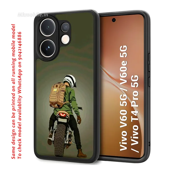 Biker_Illustration_Design_Printed_Premium_Glossy_Back_Case_Cover_With_Camera_Protection_For_Vivo_V60_5G_/_V60e_/_T4_Pro_5G_Mk000101_Bx