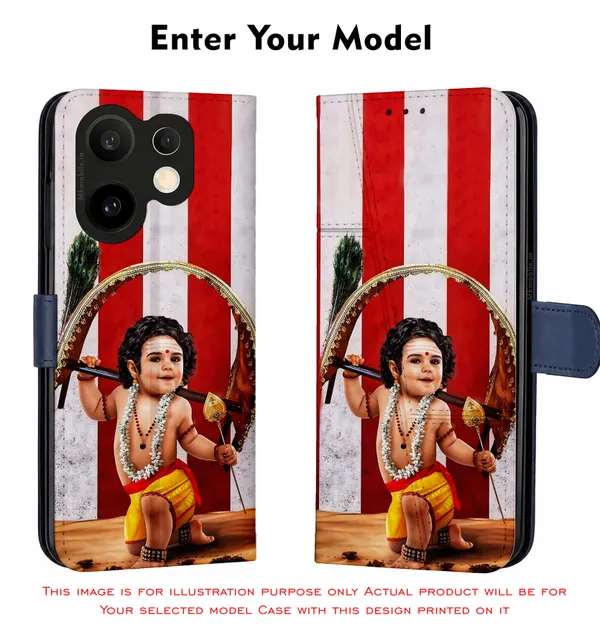 Murugan_Religious__Design_Printed_Flip_Case_Cover_With_Camera_Protection_Mk000102_Fcuv