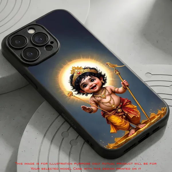 Lord_Muruga_Hindu_Deity__Design_Printed_Premium_Glossy_Back_Case_Cover_With_Camera_Protection_Mk000104_Bx